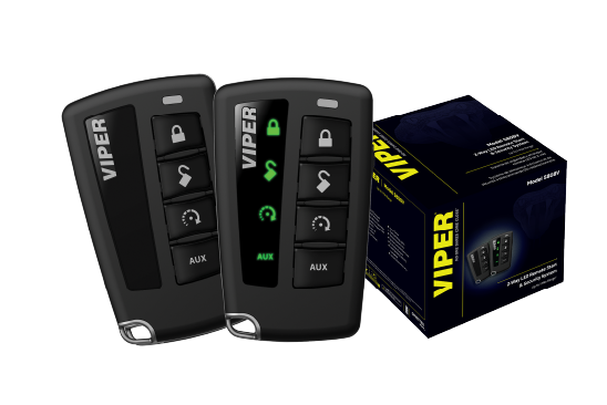 LED 2-Way Remote Start + Security System